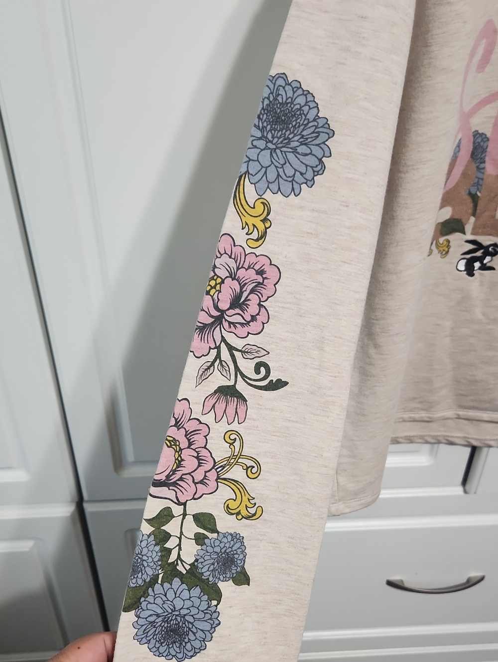 Disney Sleeping Beauty Floral Graphic Top - Picture 4 of 4